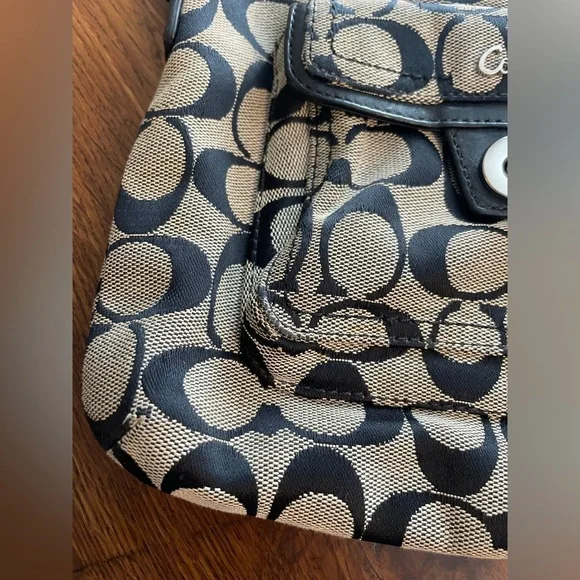 Coach Classic Block Logo Print Crossbody Bag - Picture 3 of 10